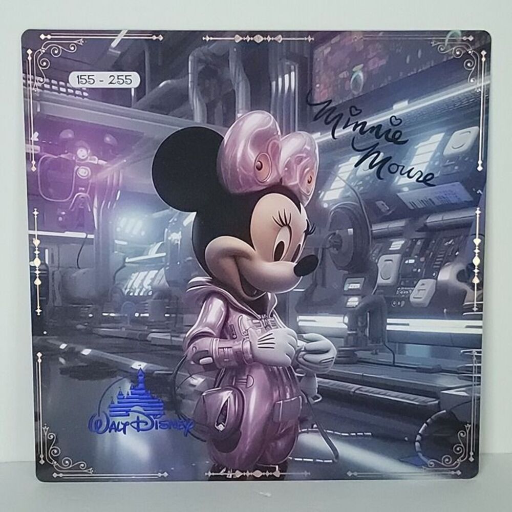 Minnie Mouse Pink Disney 100th Limited Edition Art Card Print Big One 155/255